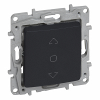 LEGRAND - ŁĄCZNIK DO BEZPOŚRENIEGO STEROWANIA ROLETAMI 10AX ANTRACYT NILOE SELECTION - 762211