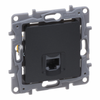 LEGRAND - GNIAZDO KOMPUTEROWE POJEDYNCZE RJ45 KAT. 5 UTP ANTRACYT NILOE SELECTION - 762271