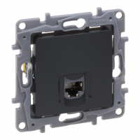 LEGRAND - NILOE SELECTION - GNIADZO RJ 45 KAT. 6 STP  ANTRACYT - 762275