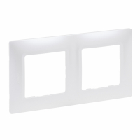LEGRAND - RAMKA PODWÓJNA PERŁOWY NILOE SELECTION - 762062