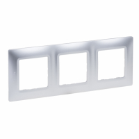 LEGRAND - NILOE SELECTION - RAMKA POTRÓJNA ALUMINIUM - 762013