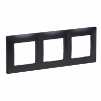 LEGRAND - RAMKA POTRÓJNA ANTRACYT NILOE SELECTION - 762023