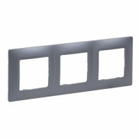 LEGRAND - NILOE SELECTION - RAMKA POTRÓJNA STAL - 762053