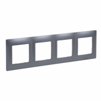 LEGRAND - NILOE SELECTION - RAMKA POCZWÓRNA STAL - 762054