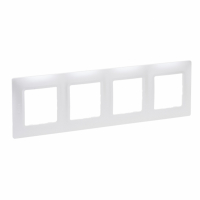 LEGRAND - RAMKA POCZWÓRNA PERŁOWY NILOE SELECTION - 762064