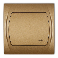 KARLIK - LOGO METALIC PRZEŁĄCZNIK KRZYŻ.8LWP-6 - 8LWP-6