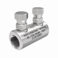 MOREK - MSCL50 Złączka śrubowa Al/Cu 10-50mm2 12kV 2xśruba aluminiowa zrywalna - MSCL0502A00