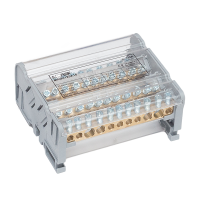 MOREK - Blok dystrybucyjny Moblock 4P 125A-11 2x35 + 2x25 + 7x6mm2 - MAB4125A18