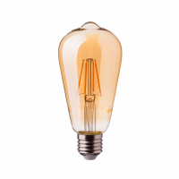 V-TAC - 4W Żarówka LED ST64 Filament / Klosz: Bursztyn / Barwa:2200K / Trzonek:E27 - 4361