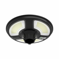 V-TAC - 7.5W Ogrodowa Lampa Solarna z czujnikiem ruchu / Barwa:4000K / Obudowa: Czarna - 5150