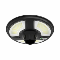 V-TAC - 10W Ogrodowa Lampa Solarna z czujnikiem ruchu / Barwa:4000K / Obudowa: Czarna - 5152