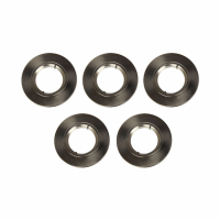 V-TAC - Pierścień dekoracyjny do oprawy ognioodpornej / SATIN NICKEL / IP2 / 5-pak - 11234