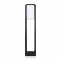 V-TAC -  10W Słupek ogrodowy / Chip Samsung / Barwa:6400K / IP65 / Obudowa czarna - 20115