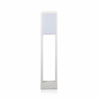 V-TAC -  10W Słupek ogrodowy / Chip Samsung / Barwa:3000K / IP65 / Obudowa biała - 20116