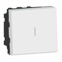 LEGRAND - MOSAIC ŁĄCZNIK KRZYŻOWY - 2 MODUŁY BIAŁY 10AX-250V~ - 077021L