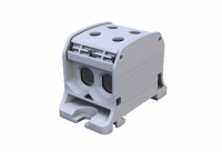 SIMET - ZŁĄCZKA SZYNOWA GWINTOWA STB 50-2 AL/CU 87320 SIMBLOCK SZARY - 81002002