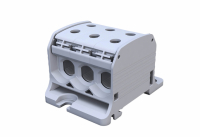 SIMET - ZŁĄCZKA SZYNOWA GWINTOWA STB 50-3 AL/CU 87360 SIMBLOCK SZARY - 81003002