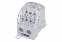 SIMET - BLOK ROZDZIELCZY UNIWERSALNY SUB 400 AL/CU 82080 SIMBLOCK SZARY - 81651002