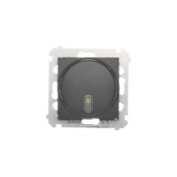 KONTAKT SIMON - Dzwonek elektroniczny (moduł) 230V~; czarny - DDS1.01/49