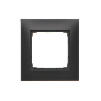KONTAKT SIMON - RAMKA POJEDYNCZA PREMIUM IP20 / IP44; CZARNY SIMON 54 SIMON 54 PREMIUM - DR1/49