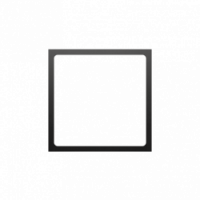 KONTAKT SIMON - Adapter (przejściówka) na osprzęt standardu 45 × 45 mm; czarny  *Do gniazd teleinformatycznych Simon Connect - DA45.01/49