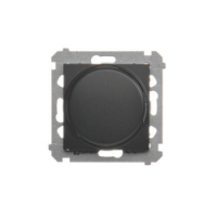 KONTAKT SIMON - Regulator 1–10 V (moduł). Do załączania i regulacji źródeł światła z zasilaczami sterowanymi napięciem 1–10 V; czarny - DS9V.01/49