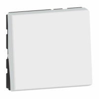 LEGRAND - ŁĄCZNIK SCHODOWY - 2 MODUŁY BIAŁY ANTYBAKTERYJNY 10AX-250V~ MOSAIC - 078711L