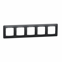 SCHNEIDER ELECTRIC - RAMKA PIĘCIOKROTNA CZARNY ANTRACYT SEDNA DESIGN - SDD314805