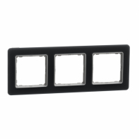 SCHNEIDER ELECTRIC - Ramka 3-krotna, szkło przydymione Sedna Elements - SDD362803