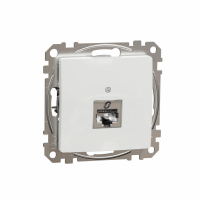 SCHNEIDER ELECTRIC - Sedna Design, Gniazdo komputerowe RJ45 kat.6 STP, białe - SDD111461S