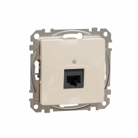 SCHNEIDER ELECTRIC - Sedna Design, Gniazdo komputerowe RJ45 kat.5e UTP, beżowy - SDD112451