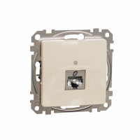 SCHNEIDER ELECTRIC - Sedna Design, Gniazdo komputerowe RJ45 kat.6 STP, beżowy - SDD112461S