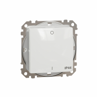 SCHNEIDER ELECTRIC - Sedna Design, Łącznik 2-biegunowy IP44, biały - SDD211102