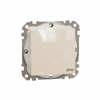 SCHNEIDER ELECTRIC - Sedna Design, Łącznik 1-biegunowy IP44, beżowy - SDD212101