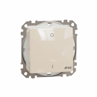 SCHNEIDER ELECTRIC - Sedna Design, Łącznik 2-biegunowy IP44, beżowy - SDD212102