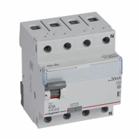 LEGRAND - WYŁĄCZNIK RÓŻNICOWY 63A/30MA 4 BIEGUNY TYP A P304 - 411766