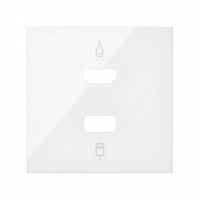 KONTAKT SIMON - Pokrywa do gniazda HDMI+ USB; biały - 10001095-130