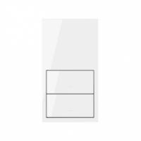 KONTAKT SIMON - Panel 2-krotny: 2 klawisze; biały - 10020213-130