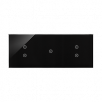 KONTAKT SIMON - PANEL DOTYKOWY S54 TOUCH, 3 MODUŁY, 2 POLA DOTYKOWE PIONOWE +1 POLE DOTYKOWE + 2 POLA DOTYKOWE PIONOWE, ZASTYGŁA LAWA - DSTR3313/73