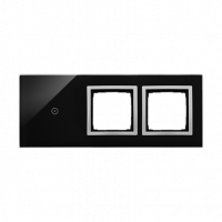 KONTAKT SIMON - PANEL DOTYKOWY S54 TOUCH, 3 MODUŁY, 1 POLE DOTYKOWE + 2 OTWORY NA OSPRZĘTY S54, KSIĘŻYCOWA LAWA - DSTR3100/74