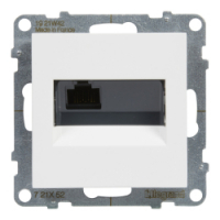 LEGRAND - GNIAZDO KOMPUTEROWE RJ45 KAT 6 UTP BIAŁY SUNO - 721152