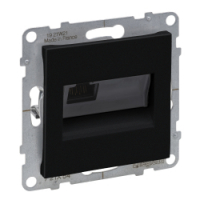 LEGRAND - GNIAZDO RJ45/KAT 6A UTP CZARNY  SUNO - 721454