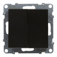 LEGRAND - ŁĄCZNIK ŚWIECZNIKOWY 10 AX 250V ZACISKI AUTOMATYCZNE CZARNY SUNO - 721405