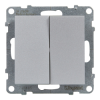 LEGRAND - ŁĄCZNIK ŚWIECZNIKOWY - 10 AX - 250 V~ - ZACISKI AUTOMATYCZNE ALUMINIUM SUNO - 721305