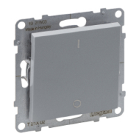 LEGRAND - ŁĄCZNIK DWUBIEGUNOWY - 10 AX - 250 V~ - ZACISKI ŚRUBOWE   ALUMINIUM SUNO - 721302