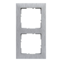 LEGRAND - RAMKA - 2X ALUMINIUM SZCZOTKOWANE SUNO - 721562