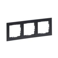 LEGRAND - RAMKA - 3X CIEMNOSZARY SUNO - 721553