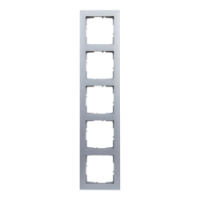 LEGRAND - RAMKA - 5X ALUMINIUM SUNO - 721515
