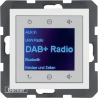 HAGER - BERKER - B.x Radio Touch DAB+ biały połysk - 29848989