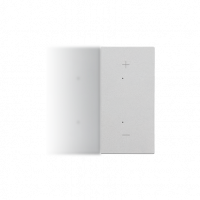 KONTAKT SIMON - Klawisz połówkowy prawostronny z piktogramem „+/-” do produktów elektronicznych; Aluminium mat Simon 55 - TKE25/143